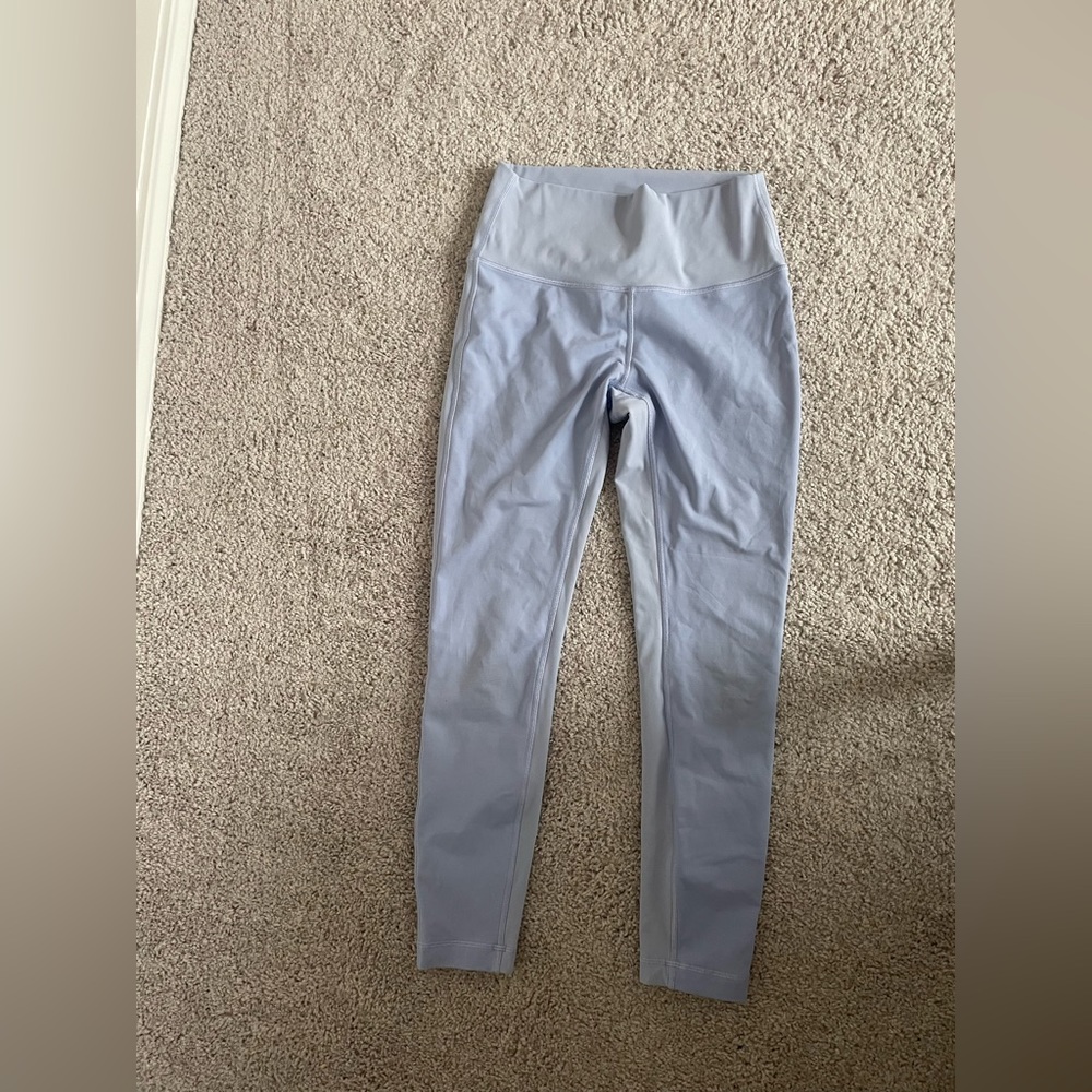 Lululemon Periwinkle leggings!